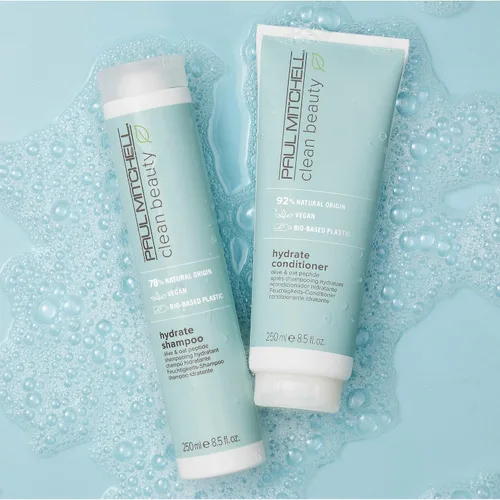 Vista 5 de Paul Mitchell Clean Beauty Hydrate Conditioner, Intensely Nourishing Conditioner, Improves Manageability, For Dry Hair