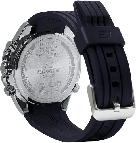 Vista 3 de Casio Edifice reloj cronógrafo de tiempo completo con enlace para smartphone ECB10P-1A