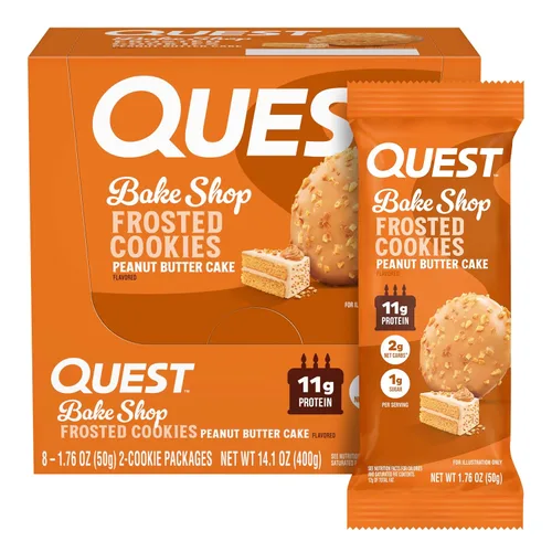 Vista 14 de Quest Nutrition Galletas esmeriladas de pastel de cumpleaños, 8