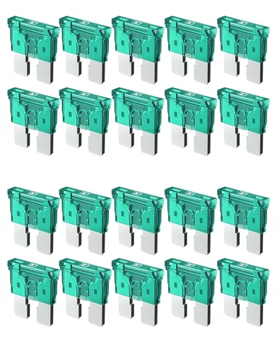 Vista 9 de Riseuvo 20 piezas Fusibles Estándar para Automóvil de 2A - Fusibles Automotrices de 2 AMPERIOS (ATO/APR/ATS), 32V (12/24V) Fusible de Cuchilla