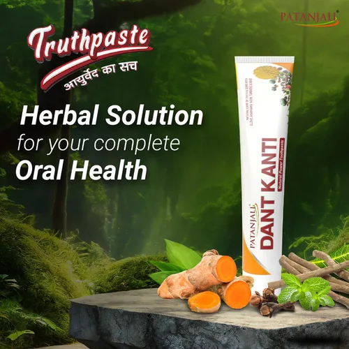 Vista 5 de Patanjali Dant Kanti Crema Dental 3.53 oz