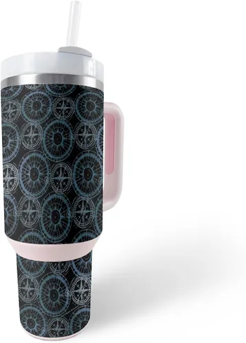 Vista 31 de MightySkins Skin - Vaso de vinilo compatible con Stanley The Quencher H2.0 FlowState de 40 onzas, color verde CBD, protectora, duradera y única
