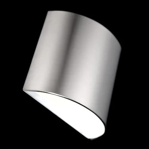 Vista 4 de WAC Lighting dweLED, aplique de pared LED de bolsillo de 7 pulgadas en níquel cepillado