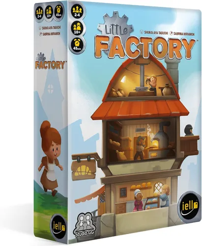 Vista 10 de IELLO: Little Town: Artisans Expansion - Juego de mesa de estrategia, táctico e interactivo, más edificios y objetivos, juego familiar, a partir