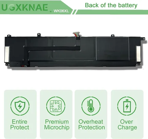 Vista 6 de WK06XL - Batería de repuesto para laptop HP Omen 16-b0xxx 16-b0000TX 16-B0047TX 16-C0xxx 16-C0167AX Omen 7 Plus 17-ck0xxx 17-CK0007NV 17T-CK100