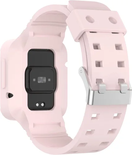 Vista 5 de FitTurn Correa de reloj con funda compatible con Xiaomi Mi Watch 2 Lite/Mi Watch 1 Lite, resistente a prueba de golpes para Redmi Watch 2/Watch 2 5