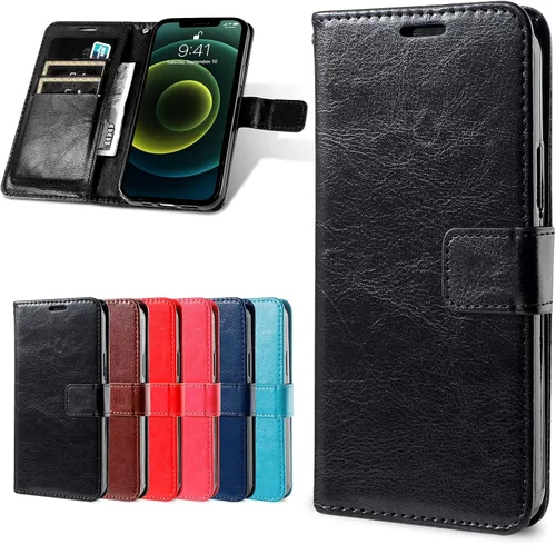 Vista 2 de Funda tipo cartera para iPhone 13 Pro Max, funda para teléfono con tarjetero de crédito compatible con iPhone 13 Pro Max 5G