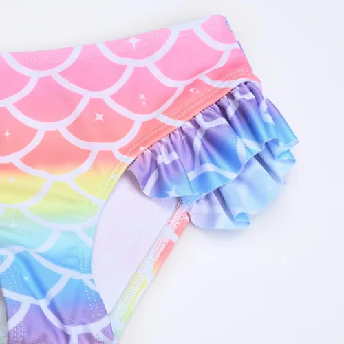 Vista 66 de CHILDRENSTAR Trajes de baño de dos piezas para niñas, traje de baño de playa y piscina