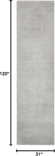 Vista 74 de Unique Loom Studio Colección Solid Shag - Alfombra Urbana Moderna Super Suave y de Felpa
