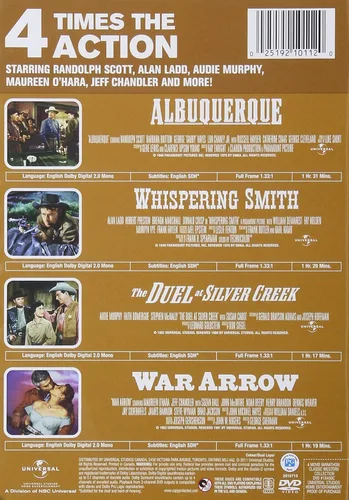 Vista 2 de 4 Movie Marathon Classic Western Albuquerque Whispering Smith The Duel at Silver Creek War Arrow