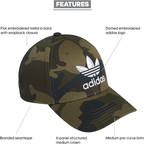 Vista 2 de adidas Originals Gorra Icon Precurve Snapback para hombre