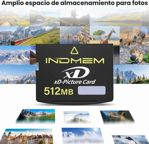 Vista 4 de Tarjeta xD-Picture de 512 MB compatible con cámaras digitales Olympus