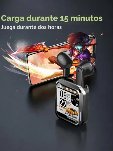 Vista 5 de Auriculares NE94 AI Translation en tiempo real - Traductor de 165 idiomas 9 Negro