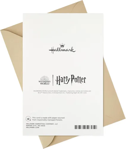 Vista 6 de Tarjeta de cumpleaños Hallmark con motivo de Harry Potter (Mapa del Merodeador)
