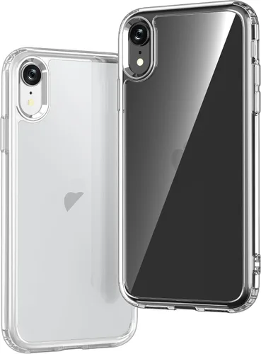 Vista 43 de ONES Funda delgada transparente para iPhone 8 Plus/7 Plus, PC + TPU híbrido, protección contra caídas de grado militar [antiamarillamiento], funda