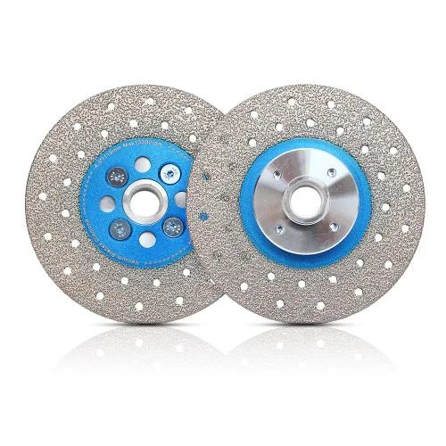 Vista 8 de Disco de diamante de 4 pulgadas para amoladora angular de pulido de granito de hoja de diamante de corte rápido y molienda