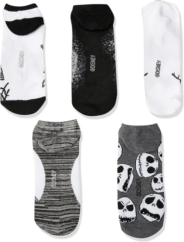 Vista 3 de Disney Paquete de 5 calcetines de pesadilla antes de Navidad para mujer