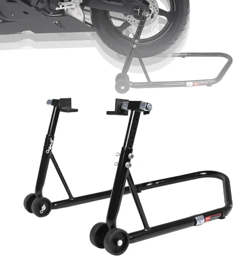 Vista 9 de Soporte para motocicleta, basculante delantero y trasero para bicicleta deportiva, 850 libras, U+L Fits BMW Yamaha Honda Kawasaki Suzuki