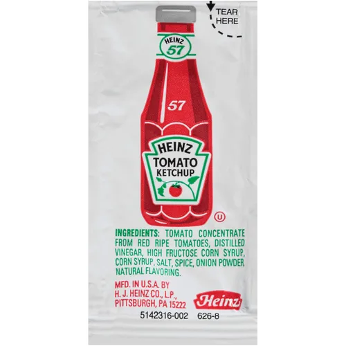 Vista 15 de Heinz Paquetes individuales de ketchup de tomate (paquete de 750 unidades)