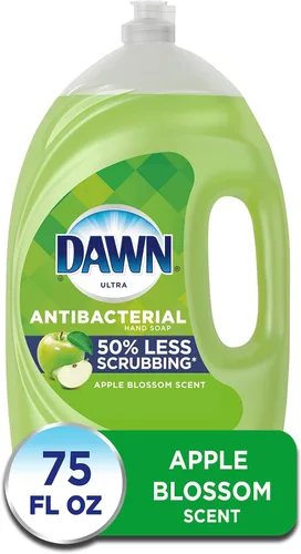 Vista 6 de Dawn, Jabón de manos ultra antibacteriano con aroma a flor de manzana, 18 onzas líquidas