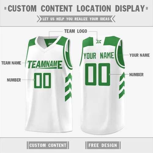 Vista 4 de Camiseta de baloncesto reversible para hombres y jóvenes, camisetas de rendimiento atlético, número de nombre del equipo personalizado, talla única