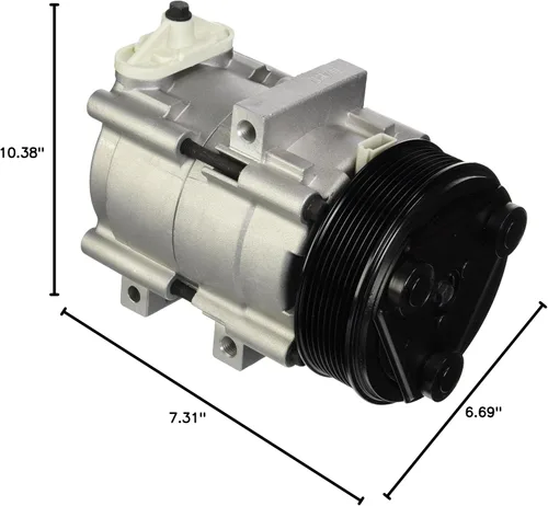 Vista 2 de Global Parts Distributors - Nuevo compresor de A/C para recopilación de la serie F 97-02 (6511461)