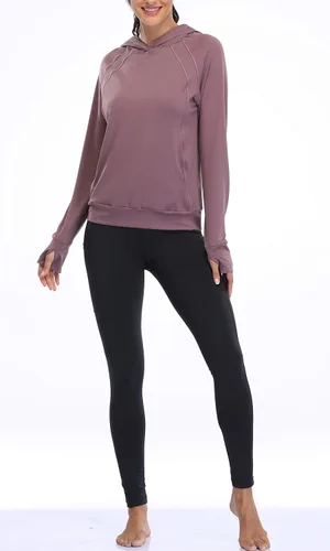Vista 5 de Oalka - Sudadera ligera para mujer.