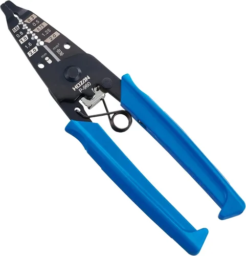 Vista 12 de Hozan P-969 - Cortador de alambre de precisión, corta cables planos rectos y corta cables eléctricos sin aplastar la forma del cable