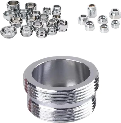 Vista 2 de Adaptador de grifo, accesorio de manguera de fregadero para grifo, grifo de extensión adecuado para conectar fregadero, cocina, baño, grifo
