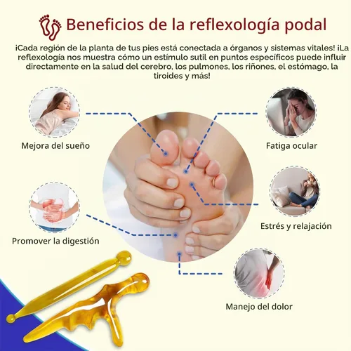 Vista 2 de Calcetines de masaje de pies y reflexología para aliviar el dolor