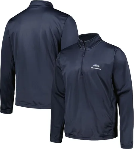 Vista 19 de Dunbrooke Camiseta Royal Buffalo Bills All-Star Tech con cremallera de un cuarto para hombre Rojo