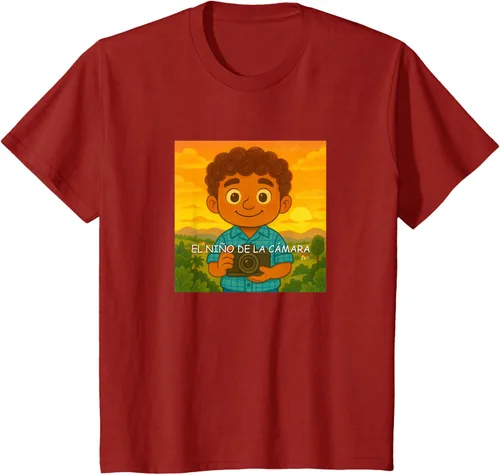 Vista 50 de Camiseta El Niño de la Cámara – Diseño Oficial del Cuento Ilustrado
