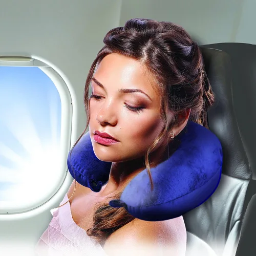 Vista 4 de Funda para almohada Cloudz, Poliéster & Mezcla de poliéster, Azul, Estándar