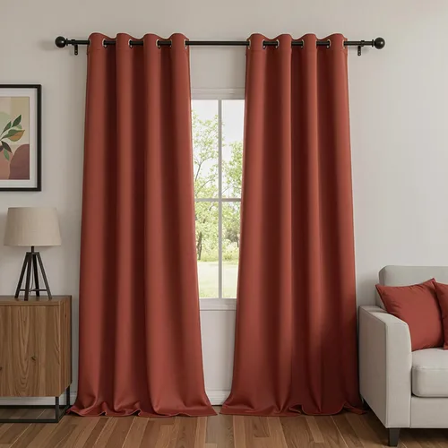 Vista 124 de MYSKY HOME Cortinas Aqua para Armario para Entrada Cortina Opaca para Puerta para Sala de Estar Cortina Oscurecedora de Habitación con Ojales