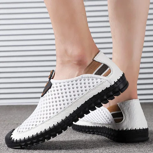 Vista 5 de Zapatos de agua para hombre, zapatos de agua anfibios para hombre, zapatos acuáticos descalzos para hombre, secado rápido y transpirables