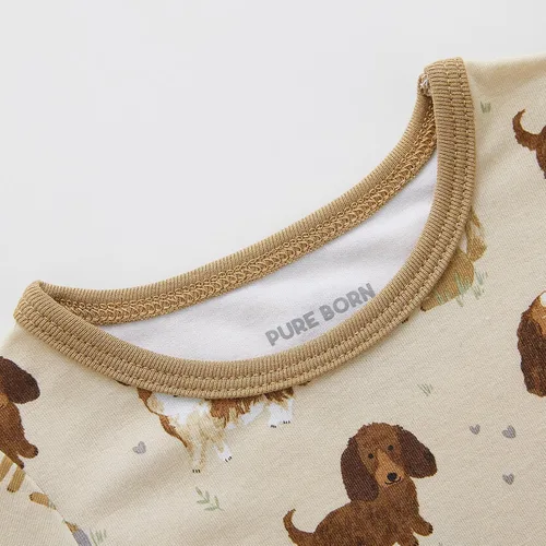 Vista 42 de pureborn Mameluco de algodón súper suave para bebés niños y niñas de 0 a 24 meses