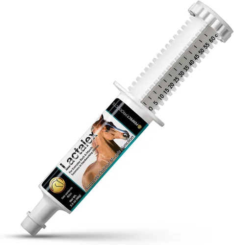 Vista 3 de Lactalex - Pasta de apoyo para la función muscular equina y recuperación de ácido láctico para caballos, 60cc