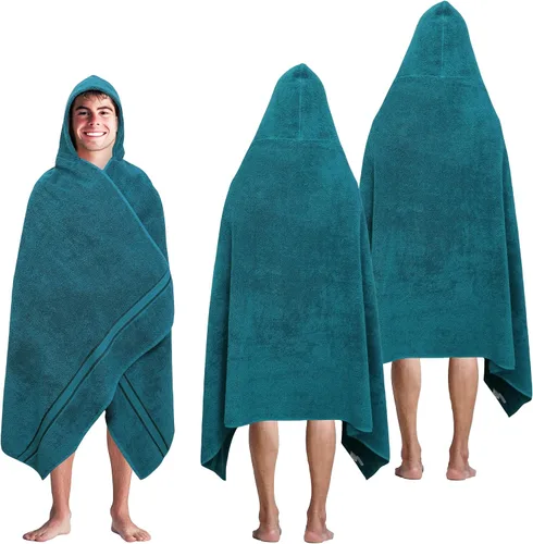 Vista 15 de Cotton Craft colección juego de 2 piezas ultra suaves, tamaño grande, 100% algodón, toalla de baño Oversized 35x70 inches Black Bath Sheet Towel