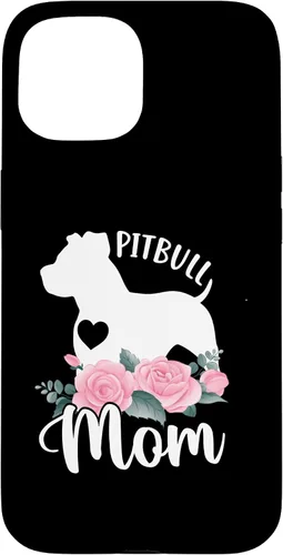 Vista 6 de Pitbull Mom Pitbulls Dog Cooler Saying Case for iPhone 17