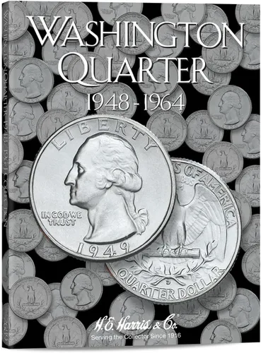 Vista 14 de H.E. Harris & Co. Carpeta de monedas del cuarto del Parque Nacional de Washington de EE. UU. Volumen 2 2016 – 2021 P & D # 2881