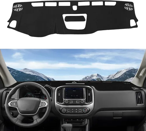 Vista 51 de Tapete de cubierta de salpicadero personalizado para Mazda3 Hatchback, Sedan 2019-2024 2025 2026 (sin HUD), protector antideslizante