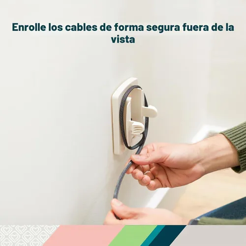 Vista 3 de Cobertura de tomacorriente Safety 1st con acortador de cable para protección contra bebés