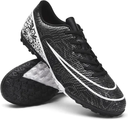 Vista 3 de HaloTeam Zapatos de fútbol para hombre, botas de fútbol para hombre, botas de fútbol de césped para entrenamiento profesional al aire libre
