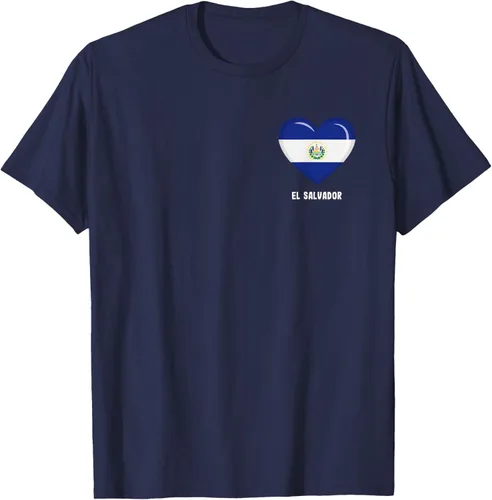 Vista 68 de Camiseta Bandera de El Salvador Camiseta salvadoreña, Negro
