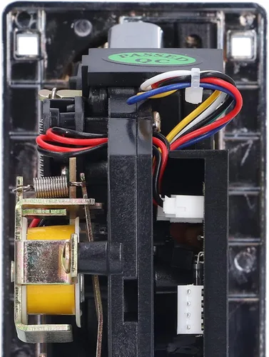 Vista 9 de Zyyini Aceptor, aceptador de máquina expendedora de juegos, selector de múltiples aceptadores de CPU programable para juego (gris plateado)
