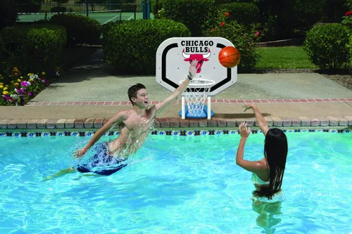 Vista 2 de Poolmaster Rebounder Poolside Juego de Baloncesto