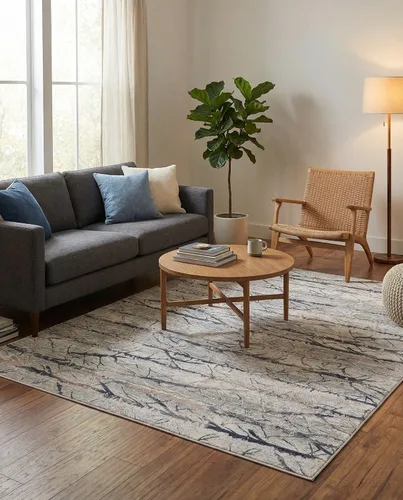 Vista 54 de Rugs.com Alfombra de la colección Finsbury, alfombra mediana gris de 2 x 3 pies, perfecta para salas de estar, comedores grandes, planos abiertos