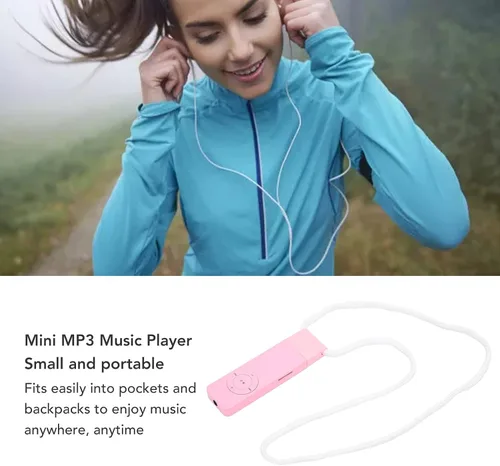 Vista 4 de Reproductor de MP3 de 64 GB Reproductor de música digital portátil sin pérdidas, adecuado para niños, calidad de sonido HD, no requiere teléfono