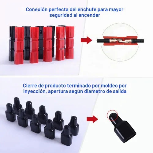 Vista 5 de 45A Conecte Rápido Baterías Conector De Batería Conectores De Alimentación Modular Desconexión Rápida 10 Pares, AWG10-12