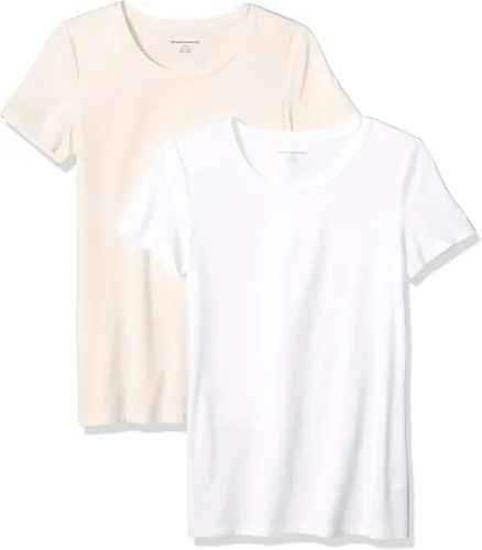 Vista 220 de Amazon Essentials Women's Regular-Fit Short-Sleeve Crewneck T-Shirt